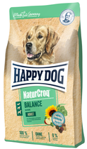 Сухой корм Happy Dog Naturcroq Balance для привередливых собак с птицей и сыром