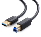 Кабель для принтера UGREEN US210 USB 3.0 AM to BM Print Cable 200cm Black