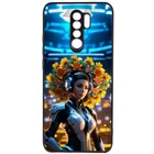 Чохол TPU+PC VVave Prisma Ladies для Xiaomi Redmi Note 8 Pro Cyberpunk