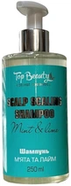 Шампунь для глубокого очищения кожи головы "Мята и лайм" - Top Beauty Scalp Scaling Shampoo Mint And Lime 250ml (1258138-191713)
