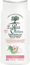 Шампунь для нормальных волос "Сладкий миндаль и рисовый крем" - Le Petit Olivier Sweet Almond & Rice Cream 250ml (660759-175546)