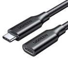 Кабель UGREEN US353 USB-C 3.1 Male to USB-C Female 100W 10Gbps Gen2 5A 4K@60Hz 1m Black (10387)