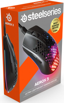 Mysz SteelSeries Aerox 3 USB Onyx (SS62611) - obraz 8