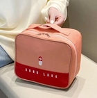 Дорожня аптечка, органайзер-сумка "Good Luck" для зберігання ліків / таблеток / медикаментів, 23х19х12 см, рожевий (84309834) - зображення 4