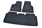 Коврики в салон (ворсовые) Tesla Model S 2012-, Premium, черные, AVTM BLCLX2203