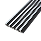 Рейка декоративная PS 2900х120х12мм Черный с серебром SW-00002133