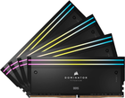 Оперативна пам'ять Corsair DDR5-6400 65536MB PC5-51200 (Kit of 4x16384) Dominator Titanium Black (CMP64GX5M4B6400C32)