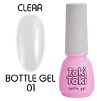 Рідкий гель Bottle gel Toki Toki 01, 5 мл, прозорий