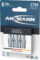 Акумулятор Ansmann AA 4 X 2700 mAh NiMH 1.2V Premium (4013674030842)
