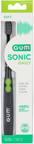 Elektryczna szczoteczka do zębów Gum Sonic Daily Battery Black (7630019904780) - obraz 4