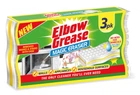 Меламінові губки для чищення будь-яких поверхонь Elbow Grease Magic Eraser 3 шт