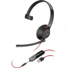 Гарнітура комп'ютерна моно On-ear Poly Blackwire 5210, usb-a, usb-c, 3.5мм, всеспрямований, чорний 8x230aa