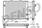 Радіатор охолоджування DENSO (DRM23099)