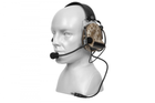 Навушники активні з комунікатором Z-Tactical Comtac II Headset Digital Desert