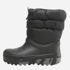 Чоботи-дутики зимові дитячі Crocs Classic Neo Puff Boot K 207684 34-35 Чорні (191448883437) - зображення 3