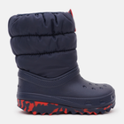 Дитячі зимові чоботи-дутики для хлопчика Crocs Classic Neo Puff Boot K 207684 28-29 Темно-сині (191448883475)