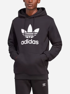 Bluza męska z kapturem adidas Classics Trefoil Hoodie IA4883 S Czarna (4066745536187) - obraz 1