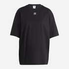 Футболка бавовняна жіноча adidas Adicolor Essentials Tee W IA6464 XS Чорна (4066752026213) - зображення 6