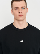 Koszulka męska bawełniana New Balance Remastered Athletics Tee L Czarna (196432500406) - obraz 4