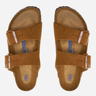 Klapki męskie Birkenstock 1009527 45 Brązowe (4044477042978) - obraz 5