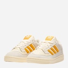 Sneakersy damskie skórzane adidas IF5185 39.5 (6US) Szary/Żółty (4066756597566) - obraz 2