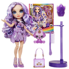 Лялька з аксесуарами Rainbow High Сlassic Fashion Doll Violet Фіолетова (0035051120223) - зображення 2