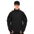 Куртка тактична SP-Sport Basic (поліамід, флісова підкладка, розмір XL, Чорний) - изображение 2