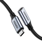 Кабель удлинитель USB Type C 3.1 Gen 2 UGREEN US372 4K/60HZ 10GBPS 5A 100W 0.5 м Gray (80810)