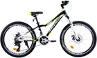 Велосипед Ardis Manik 24" 12" 2024 Черно-зеленый (0233-120-З)