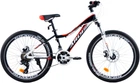 Велосипед Ardis Manik 24" 12" 2024 Черно-красный (0233-120-Ч)