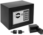 Сейф с электронным кодом и ключом Malatec Electronic Safe Box 23 x 17.5 x 17 см (8799)