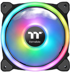 Zestaw wentylatorów Thermaltake Riing Trio 12 RGB Radiator Fan TT Premium Edition Black (4711246873506) - obraz 2