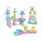 Конструктор Blocks, 126 деталей, наклейки, в чемодане. Multicolor (152255)