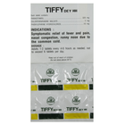Тайские таблетки против комфорта и простуды, 1 упаковка х 4 таблетки «Tiffy Dey HH» (8851473010001) - изображение 2