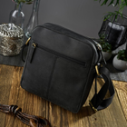 Torebka crossbody	damska ze skóry naturalnej Paolo Peruzzi T-63-HBL Czarna (5904365078030) - obraz 4