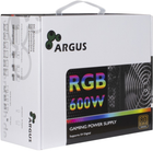 Zasilacz Inter-Tech Argus RGB-600W II (4260455644921) - obraz 3