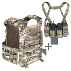 Плитоноска Warrior Assault Systems Recon Plate Carrier+ РПС Warrior Elite Ops Pathfinder Chest Rig c. MK s. L