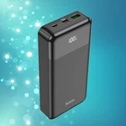 Повербанк Hoco J1OZA Power Bank портативная батарея для телефона планшета с быстрой зарядкой 20000 mAh, Черный