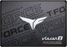 SSD диск Team Group VULCAN Z 256 GB 2.5" SATA 6 Gb/s Черный/серый (765441061965)