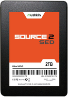 SSD диск Mushkin Source 2 SED 2TB 2.5″ SATA III 3D NAND TLC Black (846651029584) - зображення 1