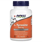 Тирозин L-Tyrosine Now Foods, 500 мг