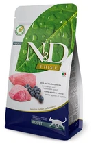 Сухой корм для кошек Farmina N&D Prime Grain Free Cat Adult Lamb & Blueberry с ягненком и черникой