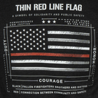 Футболка Nine Line Apparel TRL Flag Schematic Чорний М - зображення 4