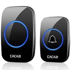 Беспроводной дверной звонок на входную дверь Cacazi A10, Black