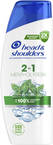 Шампунь Head & Shoulders 2 в 1 Проти лупи Свіжість ментолу, 330 мл
