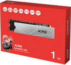 SSD диск ADATA XPG Gammix S60 Blade 1TB M.2 PCI Express 4.0 x4 3D NAND SLC Silver (AGAMMIXS60-1T-CS) - зображення 4