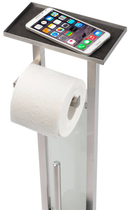 Тримач туалетного паперу з щіткою Wenko з поличкою (33526) - зображення 8