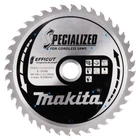 Пильный диск Efficut Specialized Makita E-12158 (165x20 мм, 40 зубьев) ТСТ по дереву (7571)