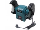 Электрический точильный станок Makita GB602 (250Вт, 150 мм) точило с двумя шлифовальными дисками наждак (4373)