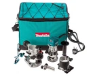 Фрезер универсальный Makita RT0702CX2 (710Вт, 6-8 мм) Кромочный с регулировкой оборотов (7220)